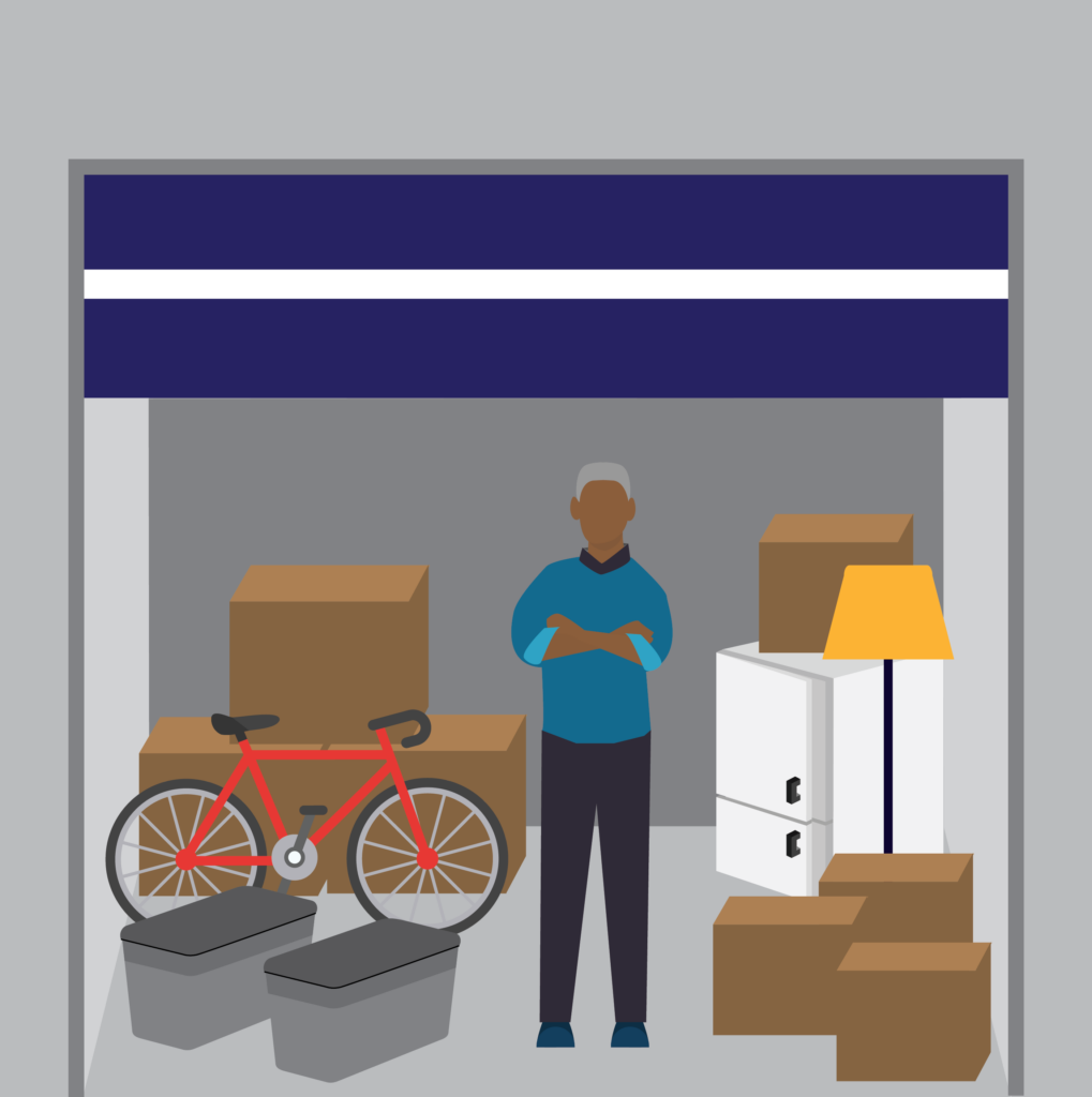 self storage tips - organizing your unit